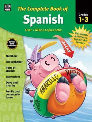 cover image of The Complete Book of Spanish, Grades 1--3